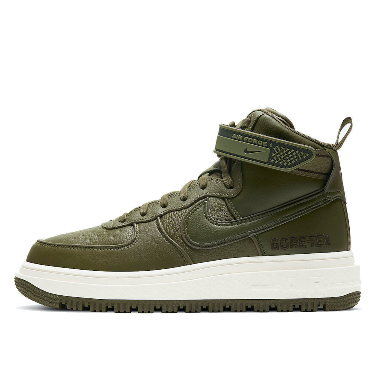 Nike Air Force 1 High GTX Boot Medium Olive (2020) sneaker – authenticated on KLEKT