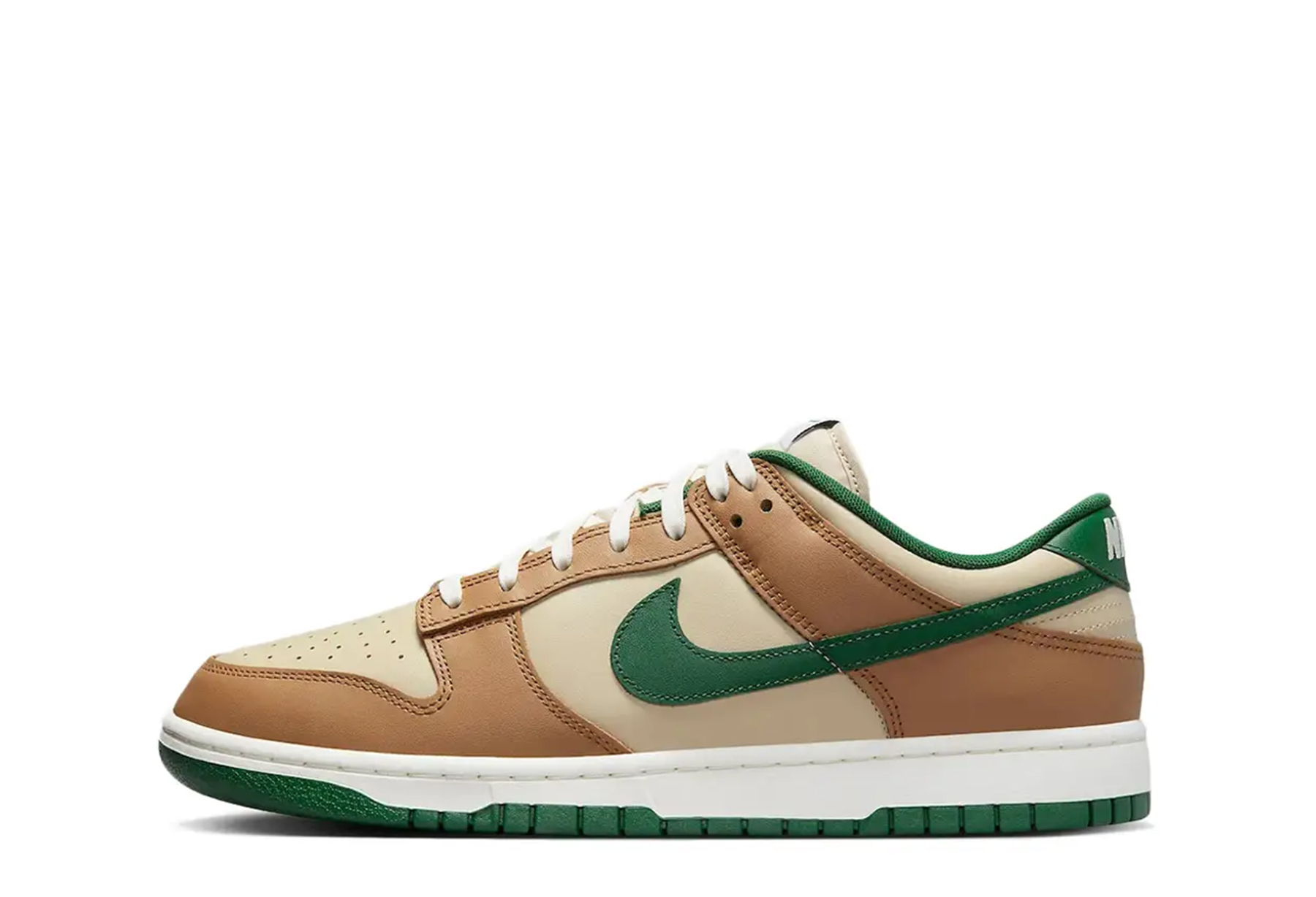 Nike Dunk Low 'Tan Green' (2024) TAN/GREEN sneaker – authenticated on KLEKT