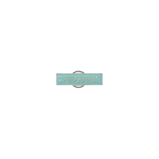 Supreme 1-800 Pin Glow in the Dark (FW19)