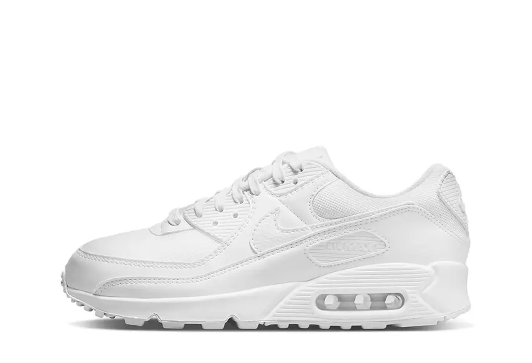 Nike Air Max 90 Next Nature WMNS Triple White (2023) WHITE sneaker – authenticated on KLEKT