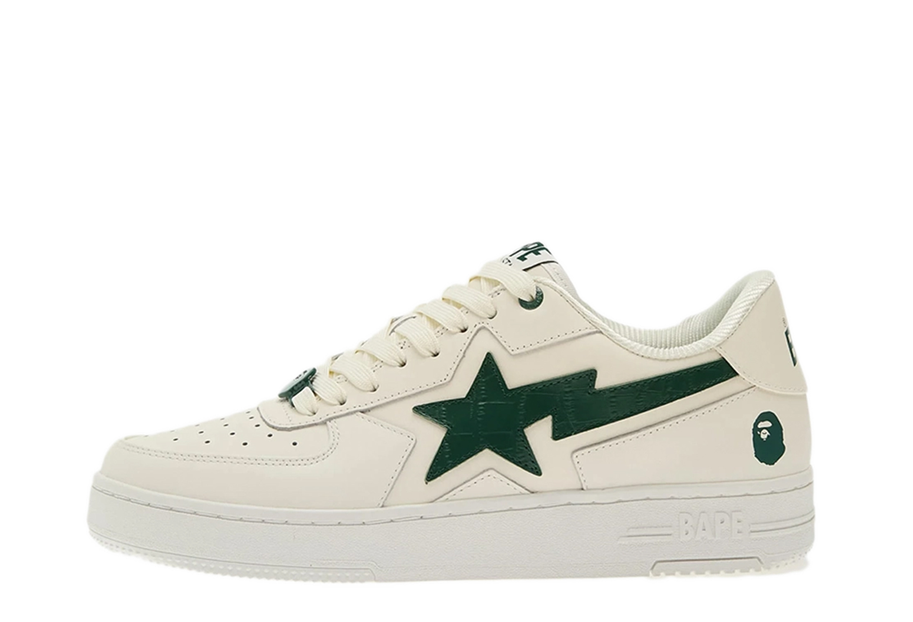 Bape Sta Icon 1 M2 'White & Green' (2025) White/Green sneaker – authenticated on KLEKT