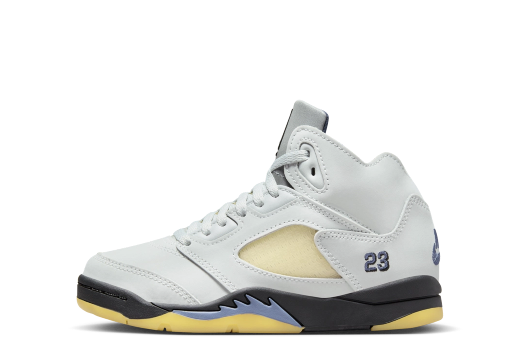 Air Jordan x A Ma Maniére 5 Retro PS 'Dawn' (2023) Photon Dust/Black/Diffused Blue/Pale Ivory sneaker – authenticated on KLEKT