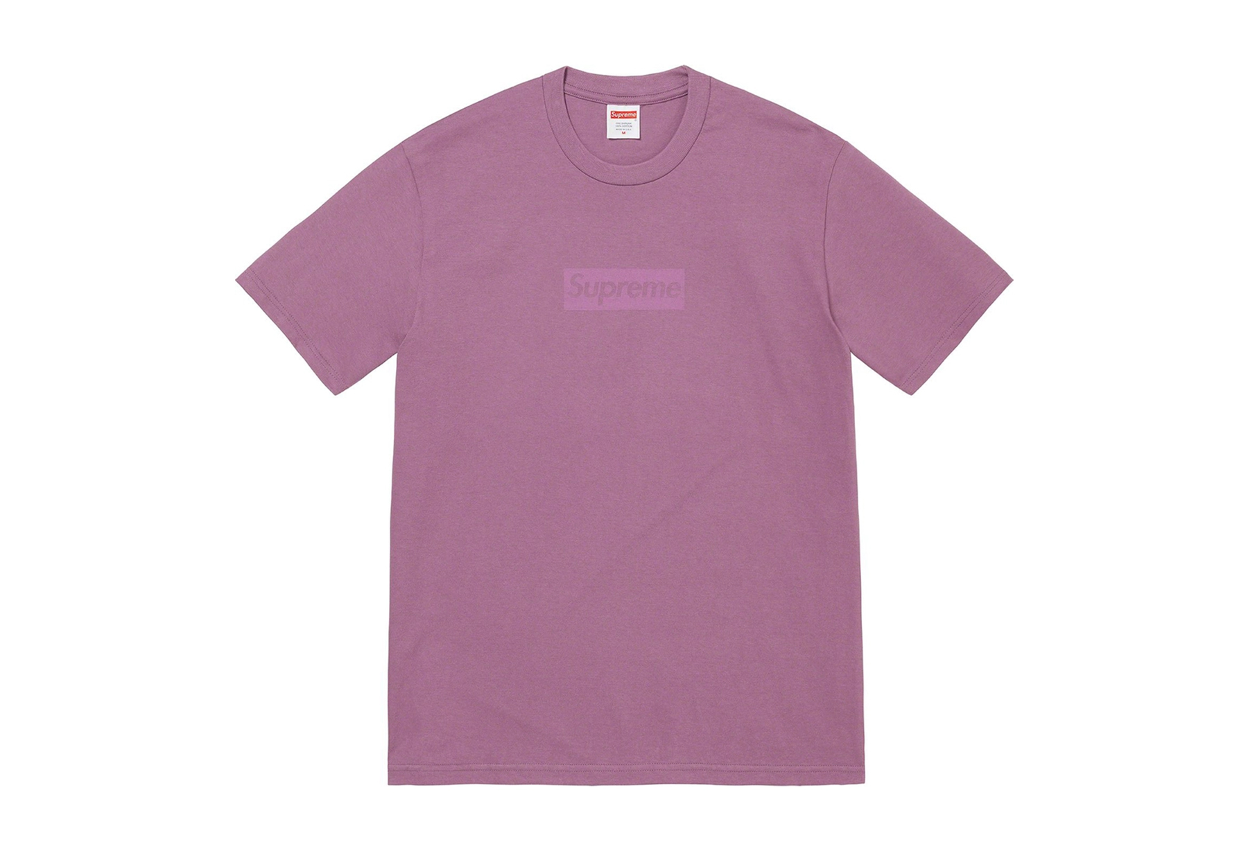 Supreme Tonal Box Logo Tee Dusty Purple (SS23) DUSTY PURPLE sneaker – authenticated on KLEKT