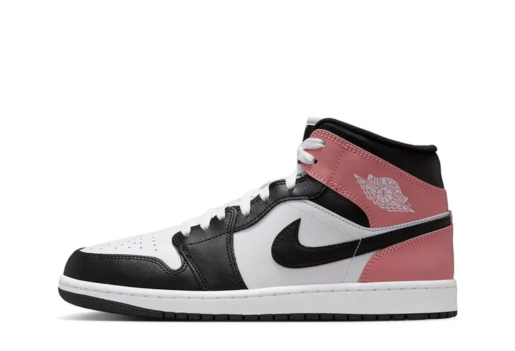 Air Jordan 1 Mid 'White Rust Pink' (2025) PINK sneaker – authenticated on KLEKT