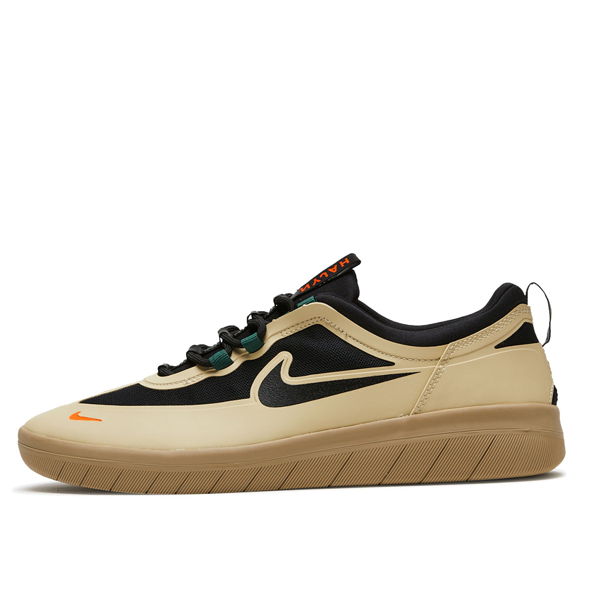 Nike SB Nyjah Free 2 Rattan Noble Green (2022) RATTAN/NOBLE GREEN/SAFETY ORANGE/BLACK sneaker – authenticated on KLEKT