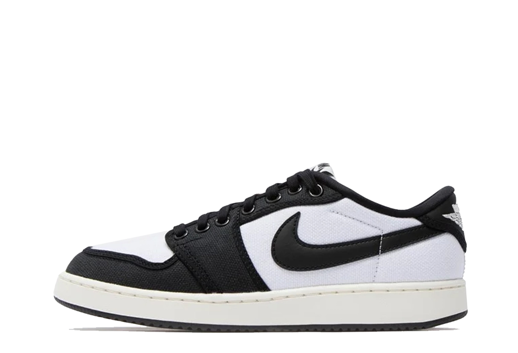 Air Jordan 1 KO Low 'Panda (2023) White/Black/Sail sneaker – authenticated on KLEKT