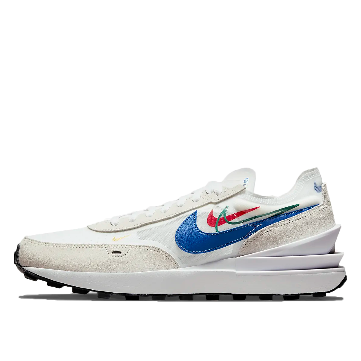 Nike Waffle One Summer of Sports (2021) White/Sail/University Red/Game Royal sneaker – authenticated on KLEKT