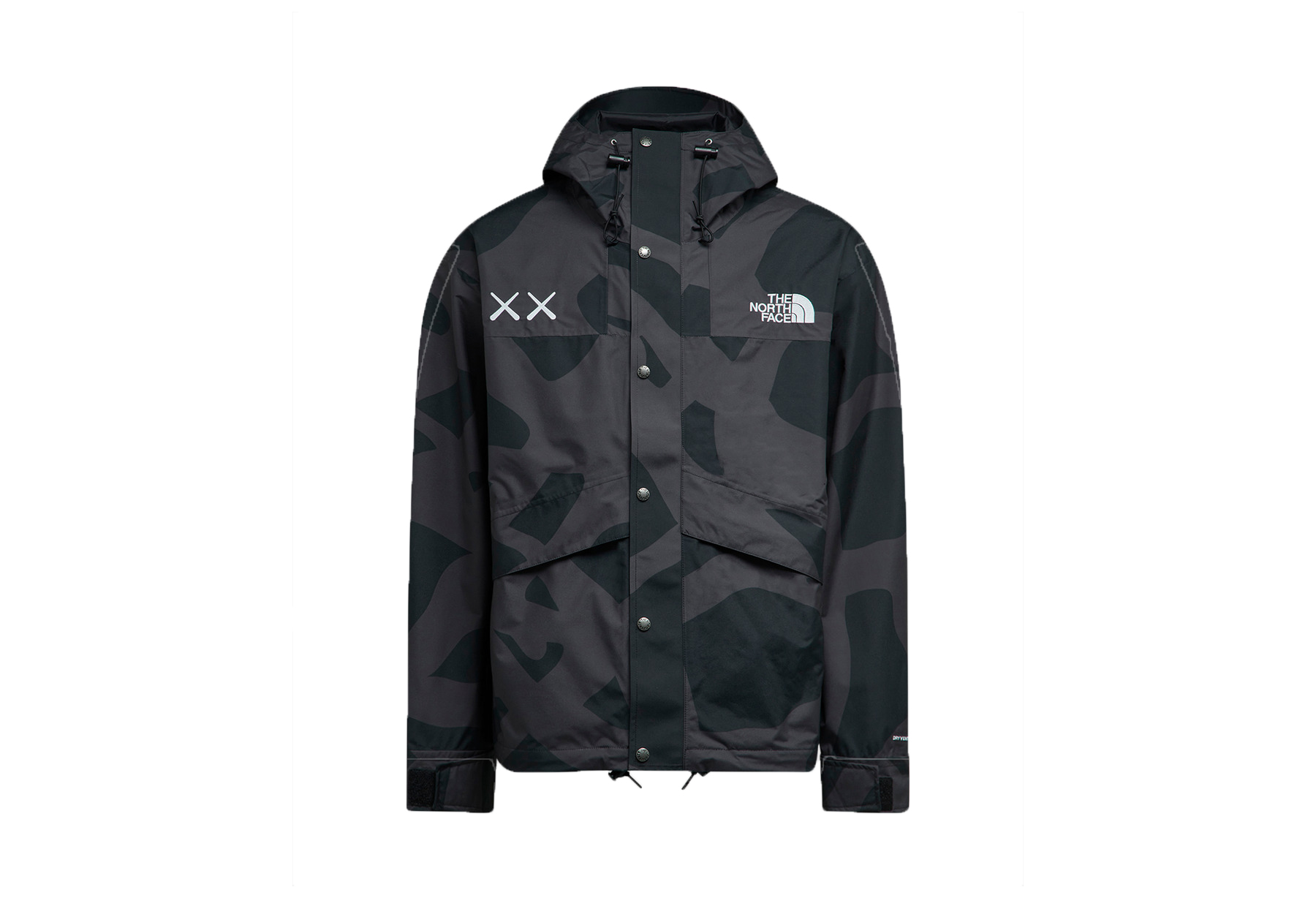 The North Face x KAWS XX Retro 1864 Mountain Jacket Black (FW22) BLACK sneaker – authenticated on KLEKT