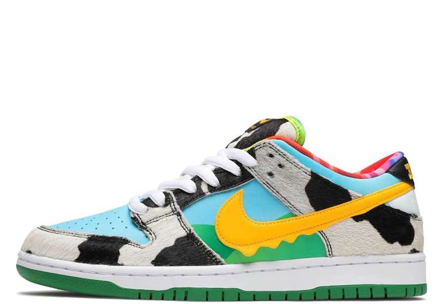 Nike SB x Ben & Jerry’s Dunk Low 'Chunky Dunky' (2020) sneaker – authenticated on KLEKT