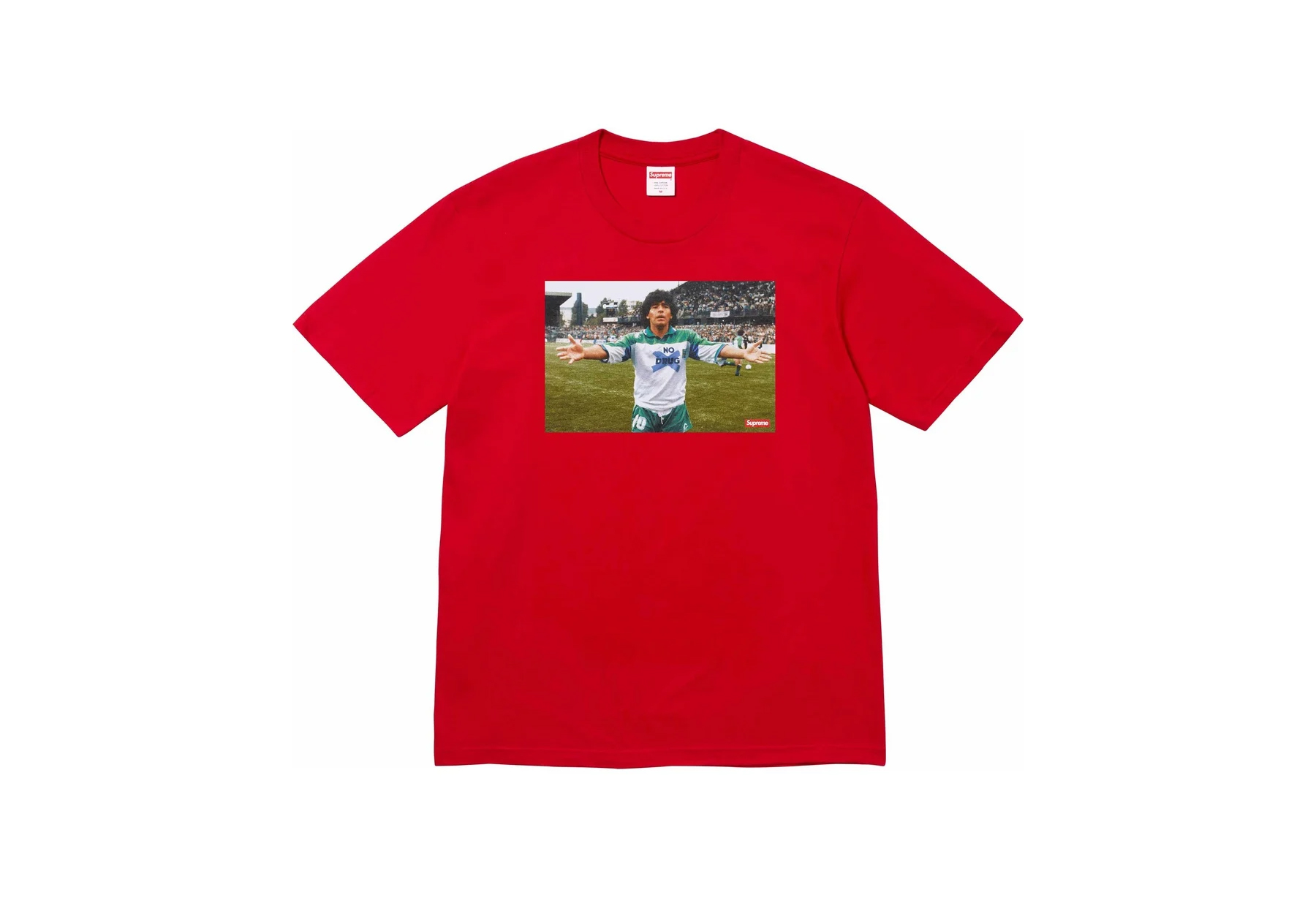 Supreme Maradona Tee Red (SS24) RED sneaker – authenticated on KLEKT
