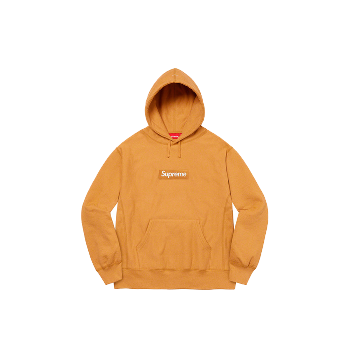 Supreme Box Logo Hooded Sweatshirt Light Mustard (FW21) LIGHT MUSTARD sneaker – authenticated on KLEKT