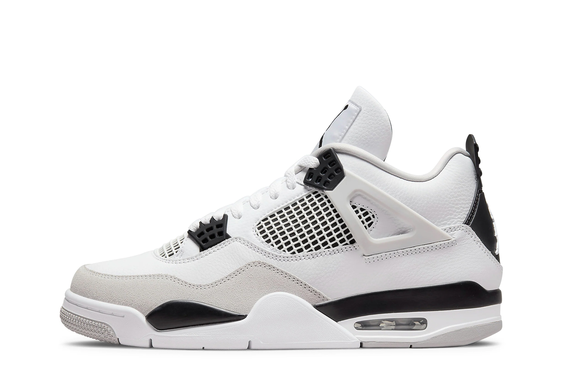 Air Jordan 4 'Military Black' (2022) BLACK sneaker – authenticated on KLEKT