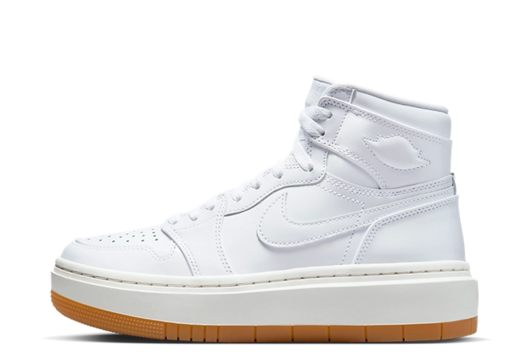 Air Jordan 1 Elevate High WMNS 'White' (2023) White/Gum sneaker – authenticated on KLEKT