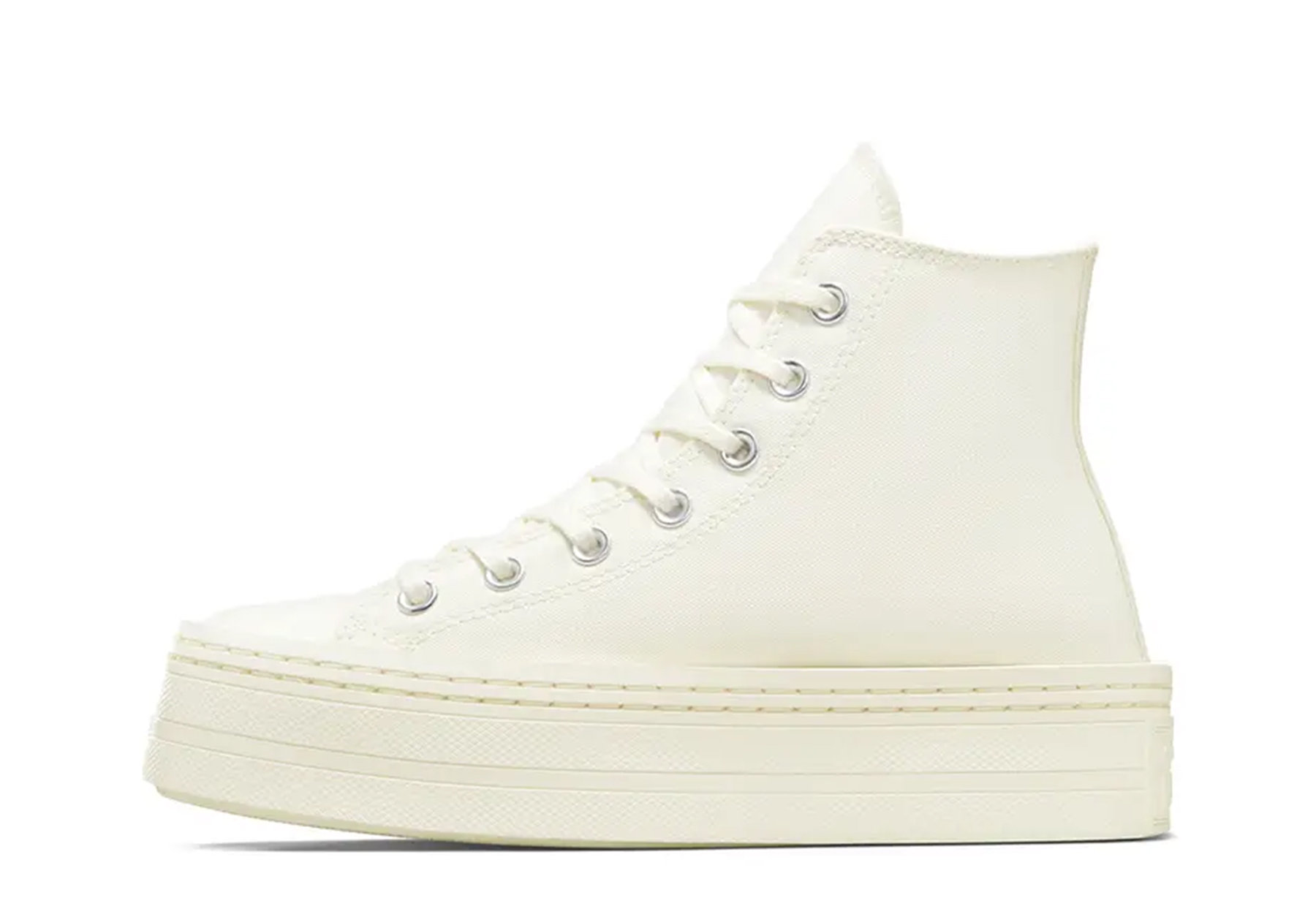 Converse Chuck Taylor Modern Lift Platform High Canvas WMNS White (2023) WHITE sneaker – authenticated on KLEKT