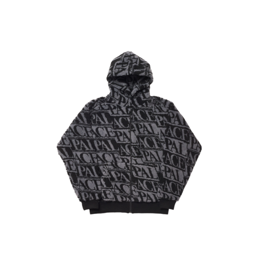 Palace J-Ard Fleece Jacket Black/Grey (FW19)