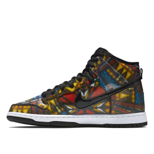Nike SB x Concepts Dunk High 'Stained Glass' (2015)