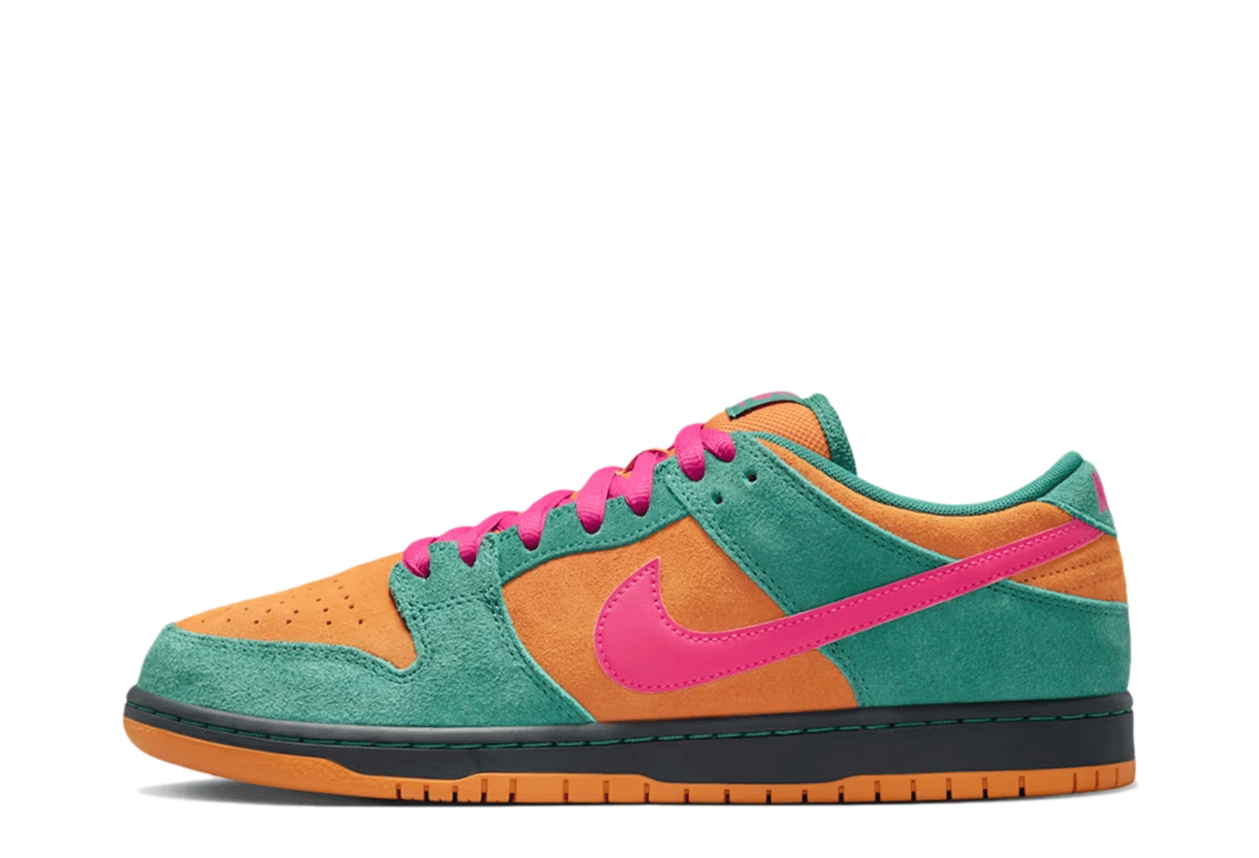Nike SB Dunk Low Pro 'Green Noise & Watermelon' (2026) Green Noise/Light Curry/Off Noir/Watermelon sneaker – authenticated on KLEKT