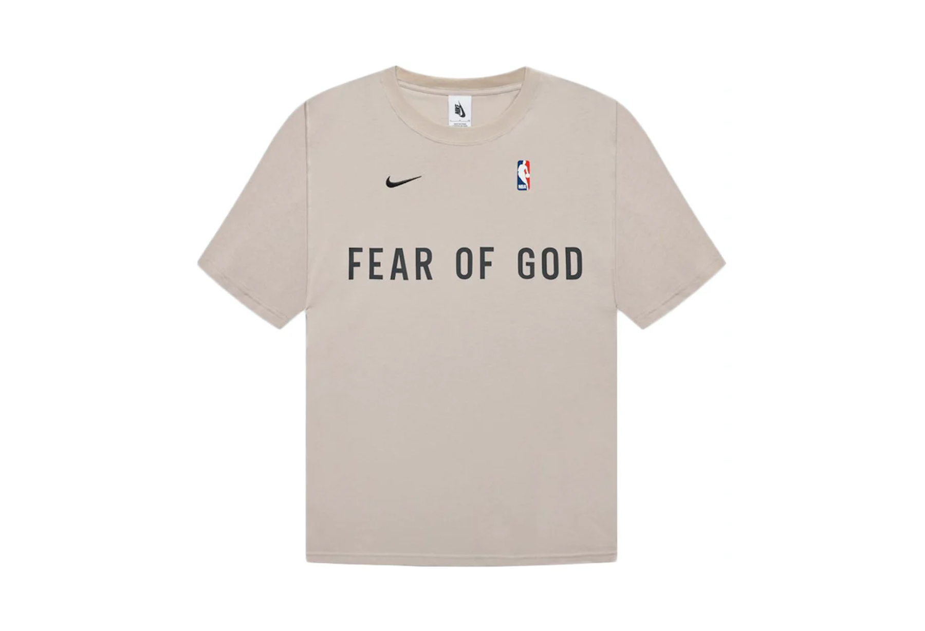 Fear Of God x Nike Warm Up T-Shirt Oatmeal (FW20) OATMEAL sneaker – authenticated on KLEKT