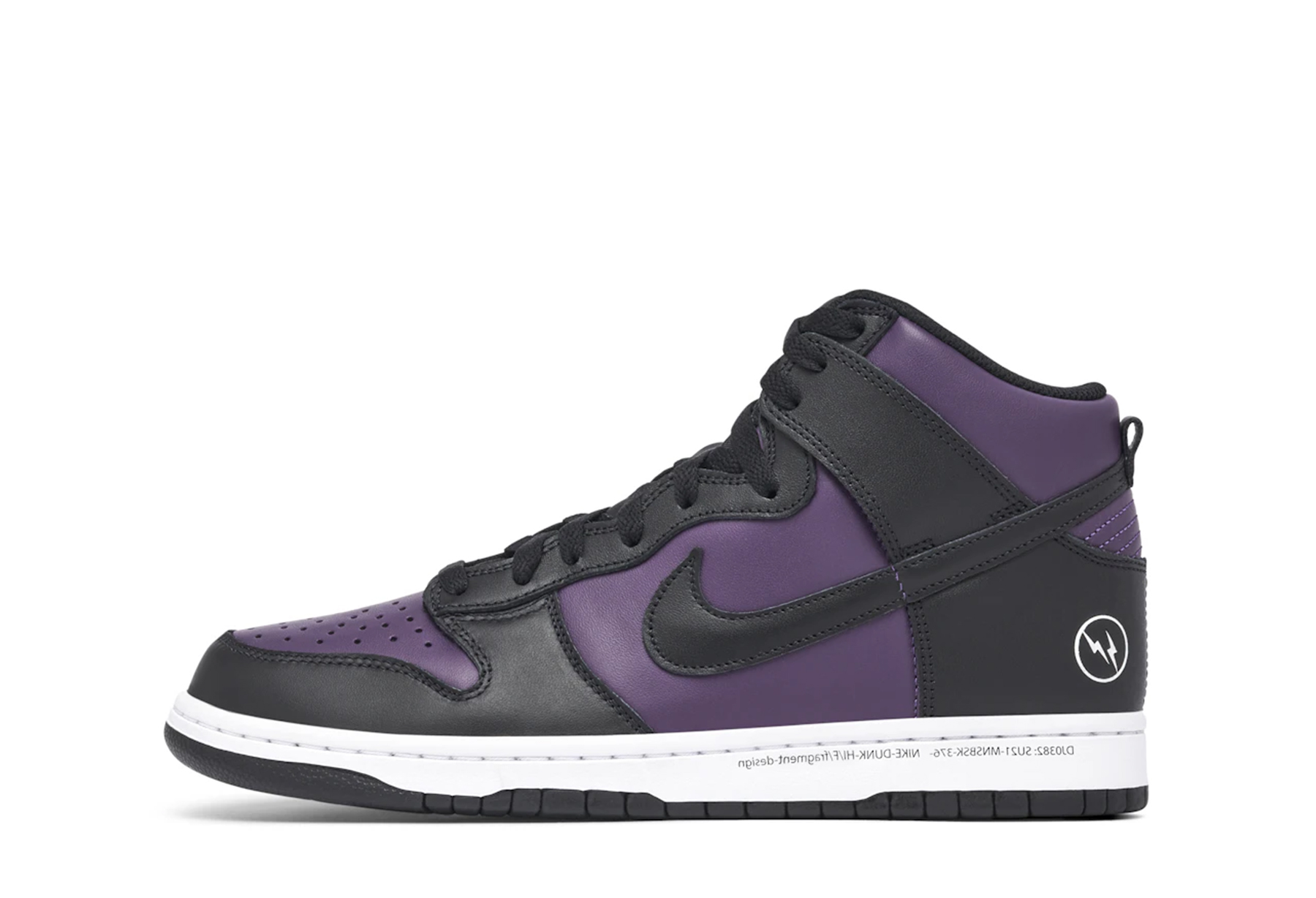 Nike x Fragment Design Dunk High 'Beijing' (2021) WINE/BLACK/WHITE sneaker – authenticated on KLEKT