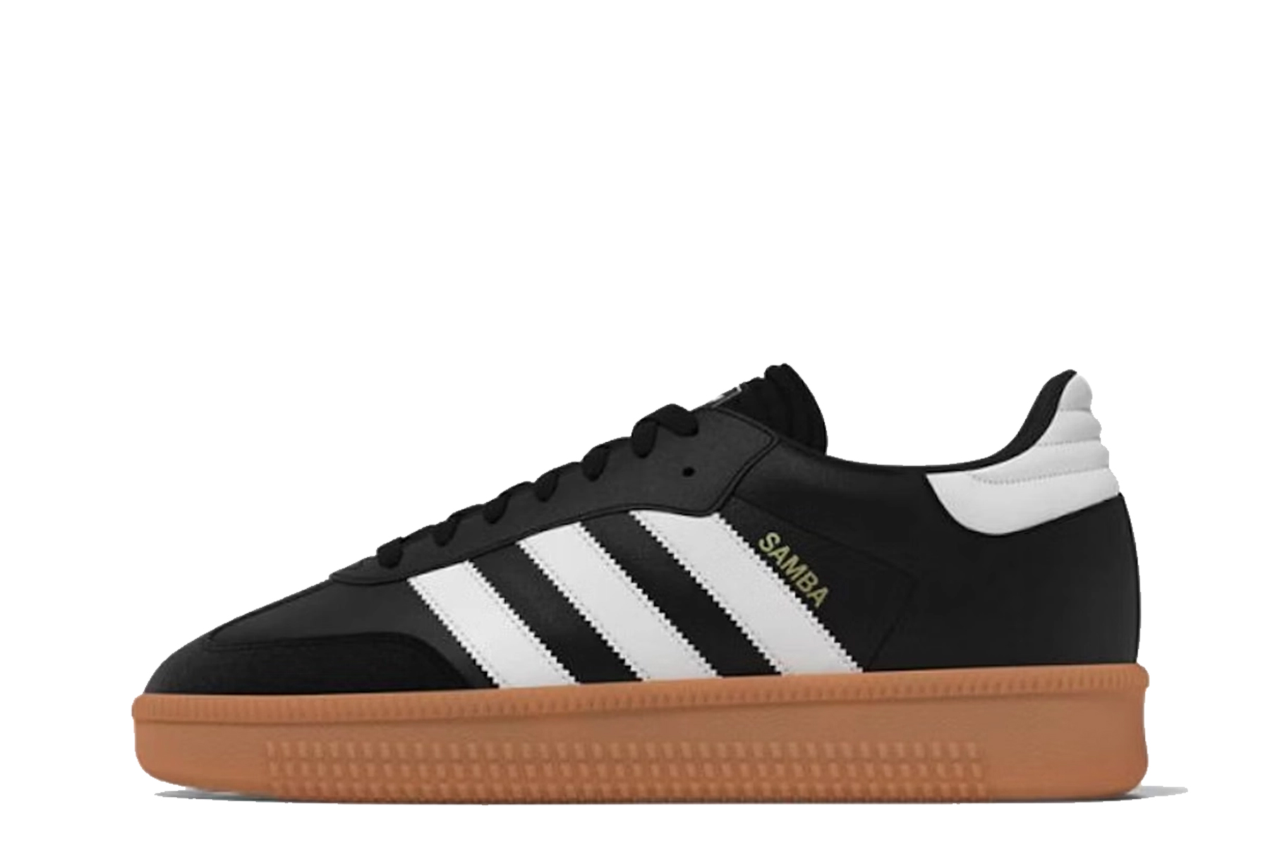 Adidas Samba XLG 'Black Gum' (2024) Core Black/White/Gum sneaker – authenticated on KLEKT