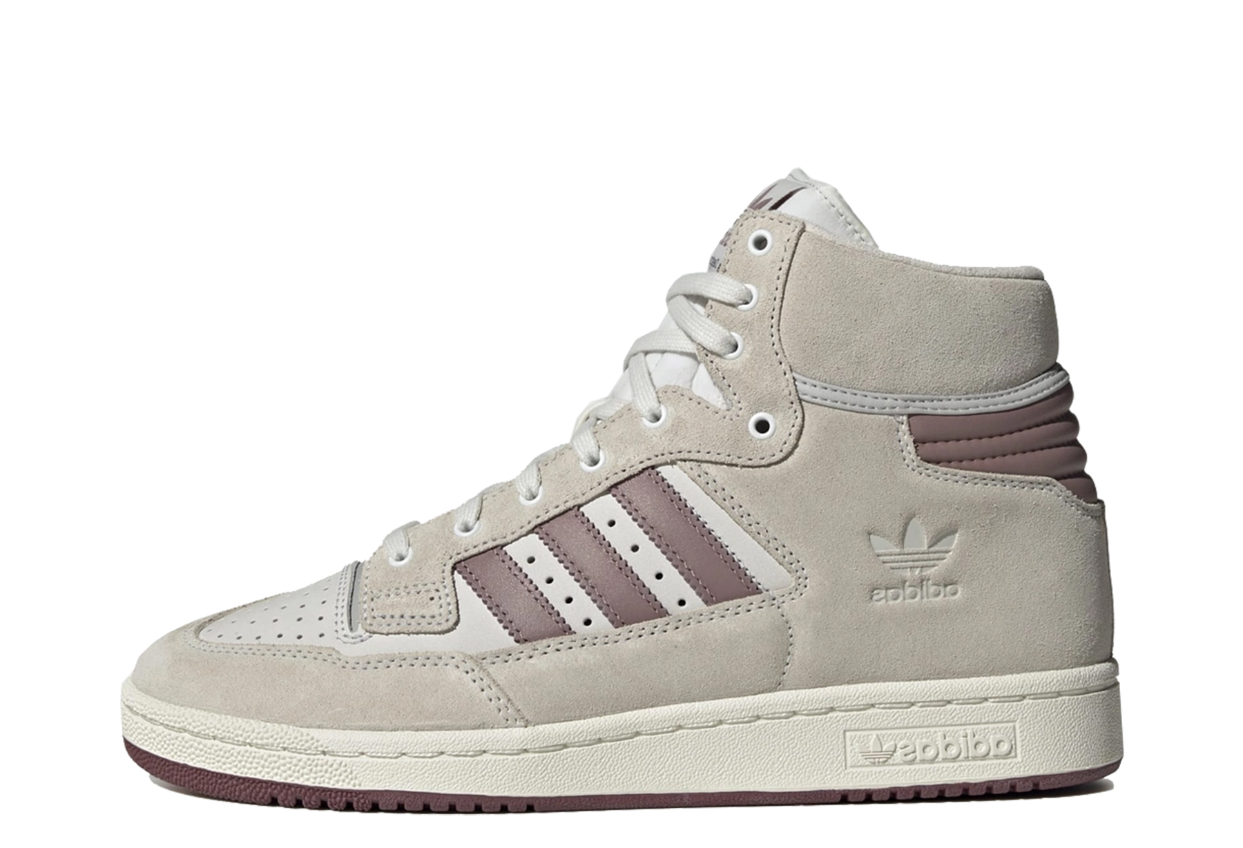 Adidas Centennial 85 High 'Purple' (2023) Crystal White/Purple/Burgundy sneaker – authenticated on KLEKT