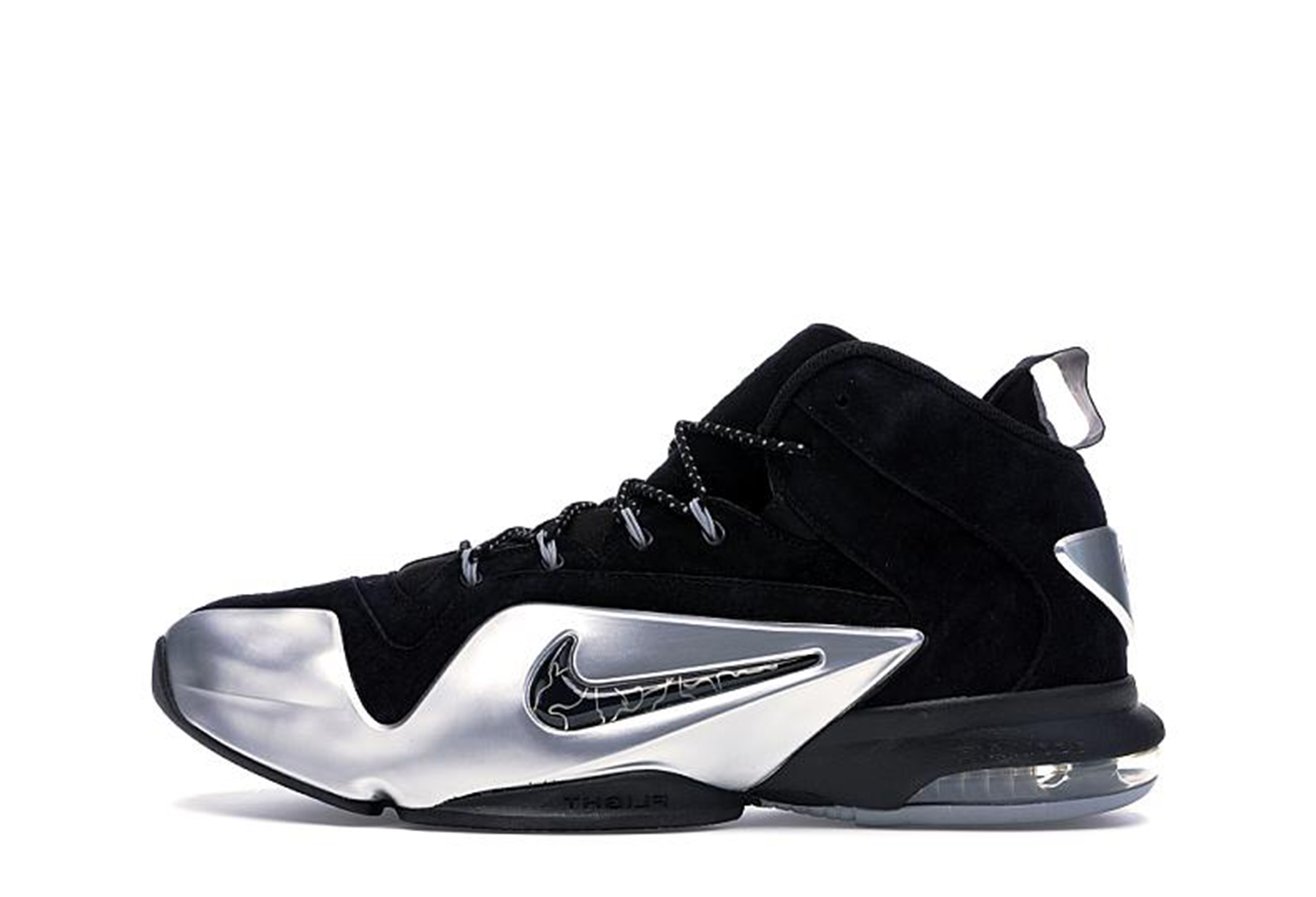 Nike Penny VI Black Metallic Silver sneaker – authenticated on KLEKT