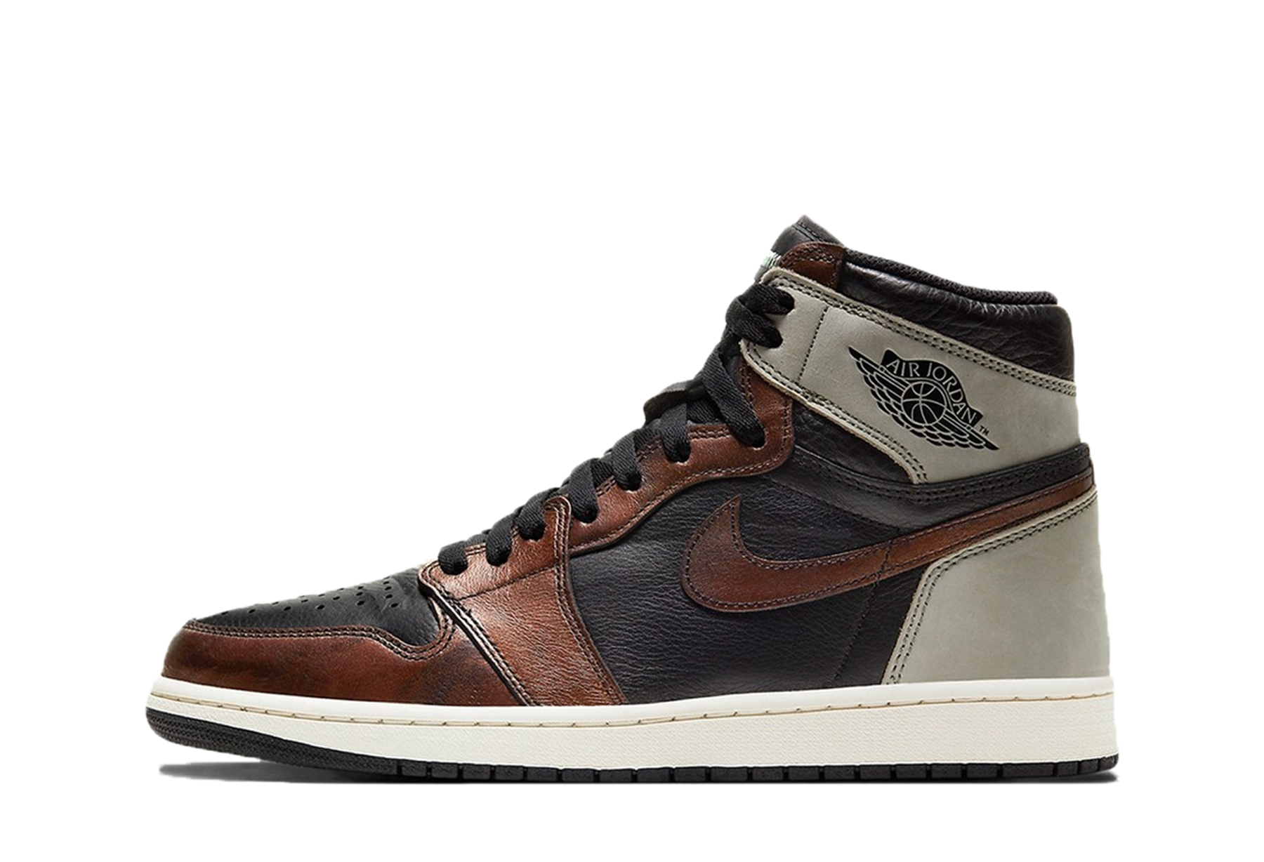 Air Jordan 1 Retro High OG 'Patina' (2021) BLACK/GREY/RUST sneaker – authenticated on KLEKT