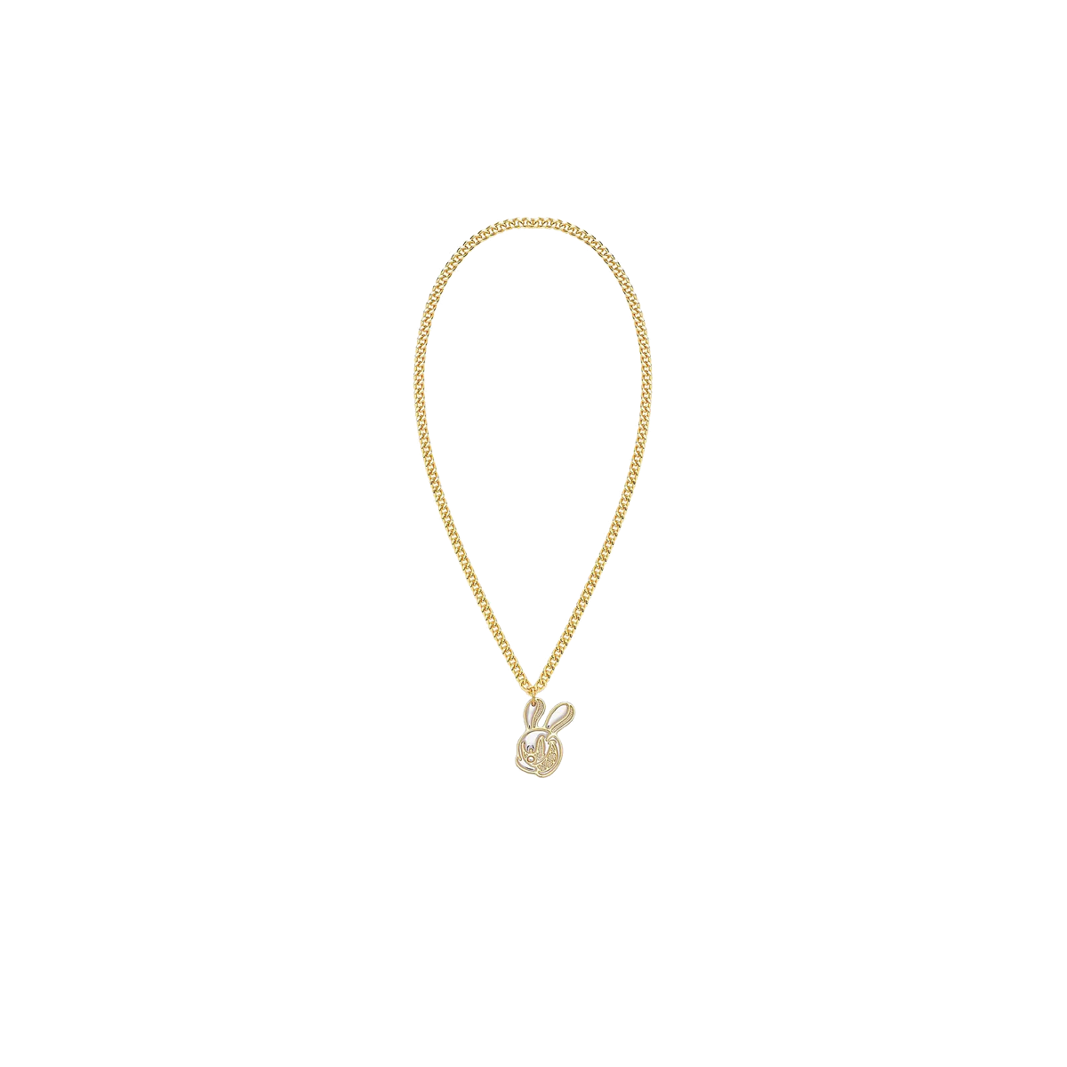Mcm x SAMBYPEN Rabbit Pendant Necklace Gold (SS21) GOLD sneaker – authenticated on KLEKT