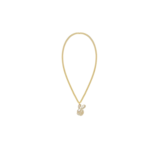 Mcm x SAMBYPEN Rabbit Pendant Necklace Gold (SS21)
