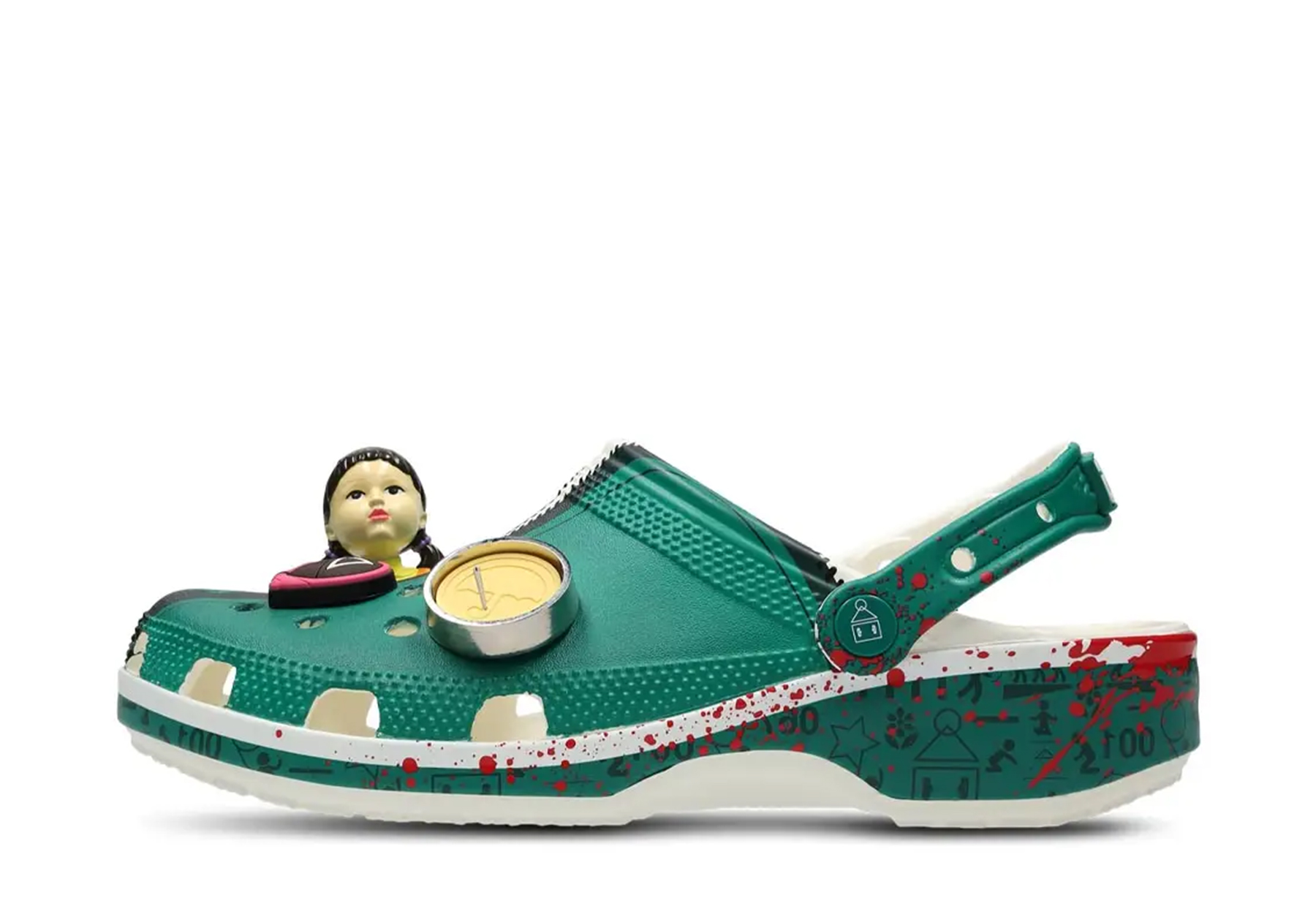 Crocs x Squid Game Classic Clog (2024) GREEN sneaker – authenticated on KLEKT