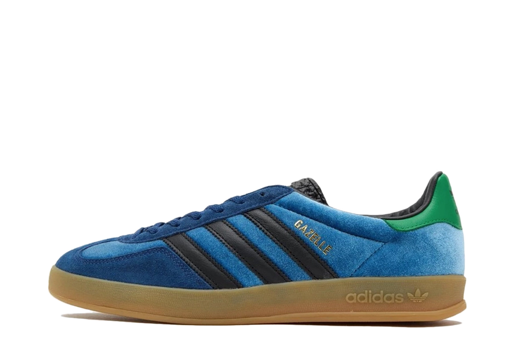 Adidas x size? Gazelle 'Navy' (2024) Navy/Blue/Green/Gum sneaker – authenticated on KLEKT