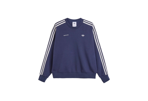 Adidas x Sporty & Rich Sweatshirt WMNS 'Night Navy' (2025)