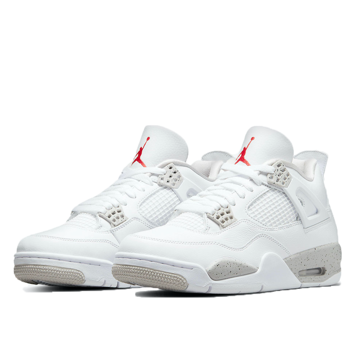 Air Jordan 4 Retro 'Tech White' (2021) WHITE/TECH GREY/BLACK/FIRE RED sneaker – authenticated on KLEKT
