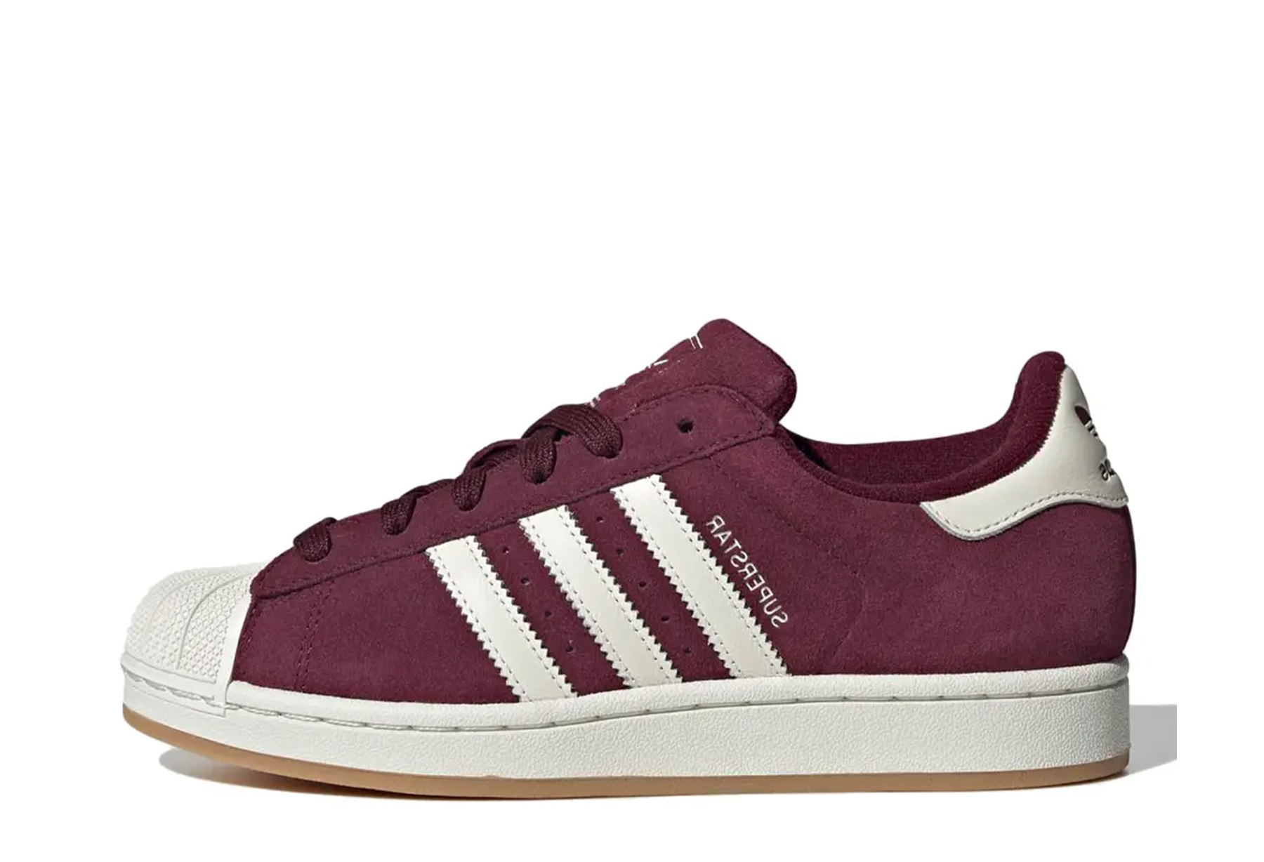 Adidas Superstar 'Maroon Off White' (2025) PURPLE sneaker – authenticated on KLEKT