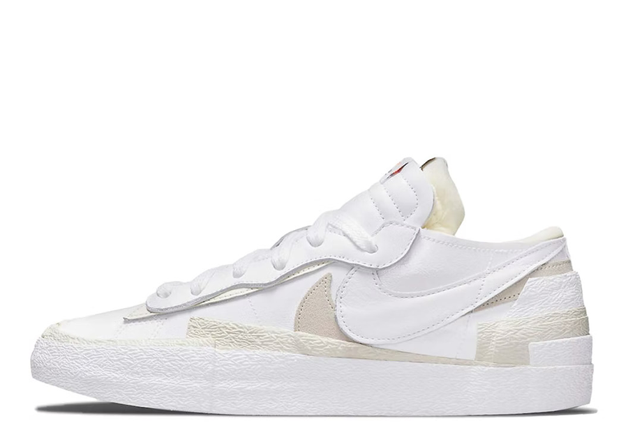 Nike x Sacai Blazer Low 'White Patent Leather' (2022) WHITE sneaker – authenticated on KLEKT