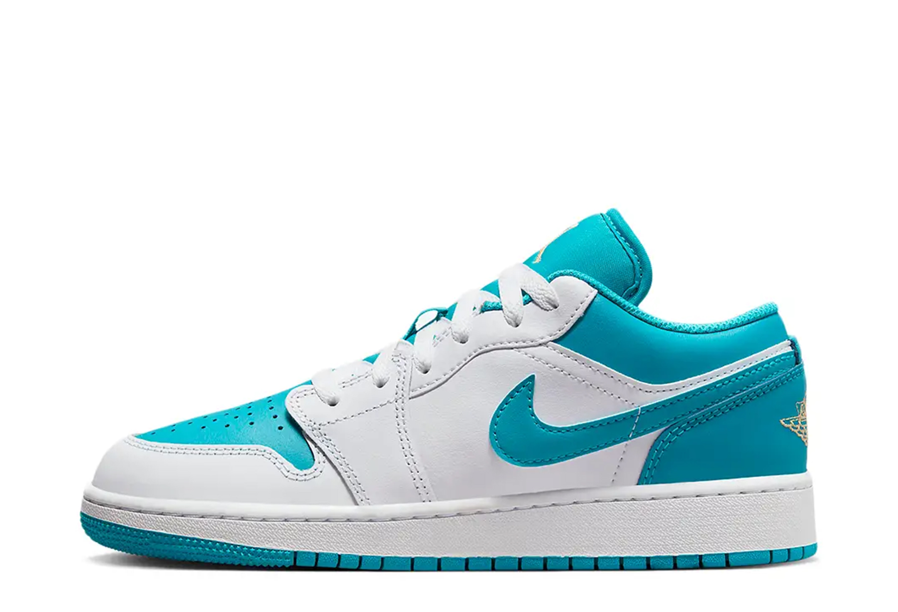 Air Jordan 1 Low GS White Teal (2023) WHITE/TEAL sneaker – authenticated on KLEKT