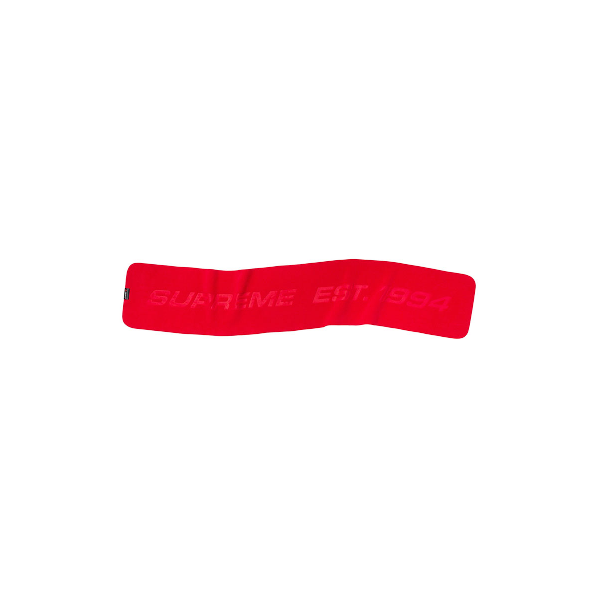 Supreme Polartec Scarf Red (FW19) Red sneaker – authenticated on KLEKT