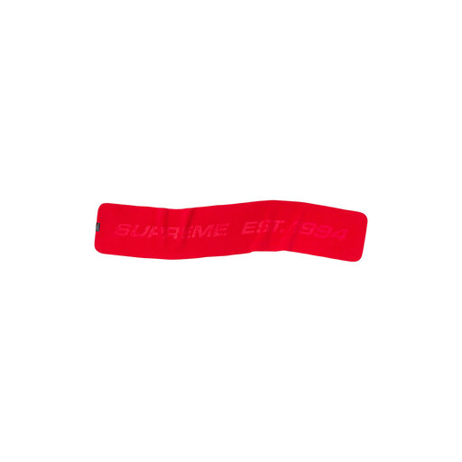 Supreme Polartec Scarf Red (FW19)
