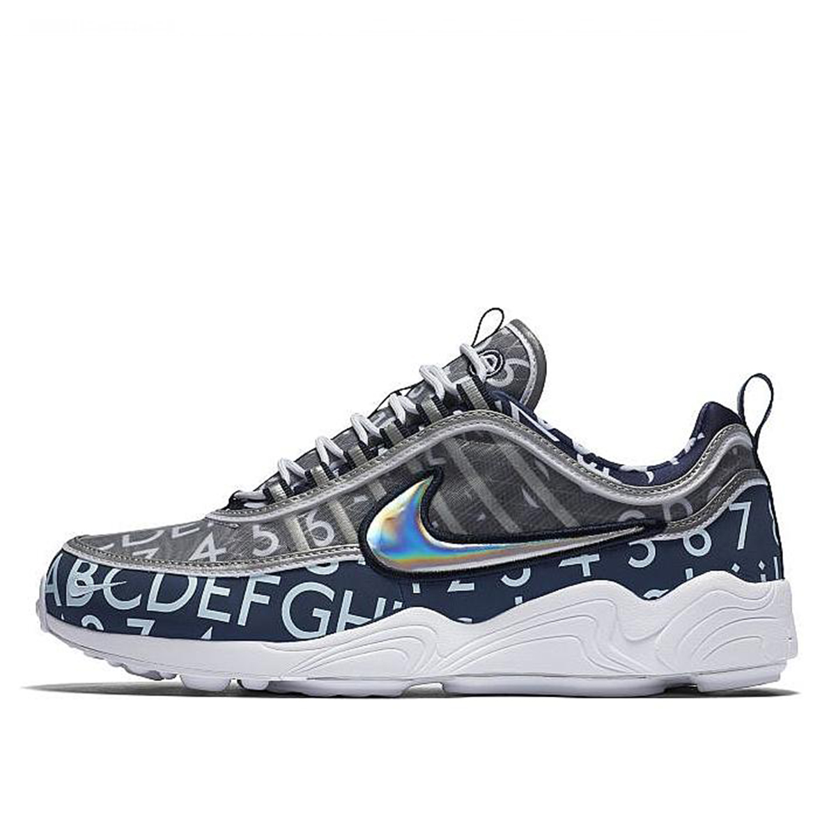 Nike Air Zoom Spiridon Roundel Binary Blue sneaker – authenticated on KLEKT