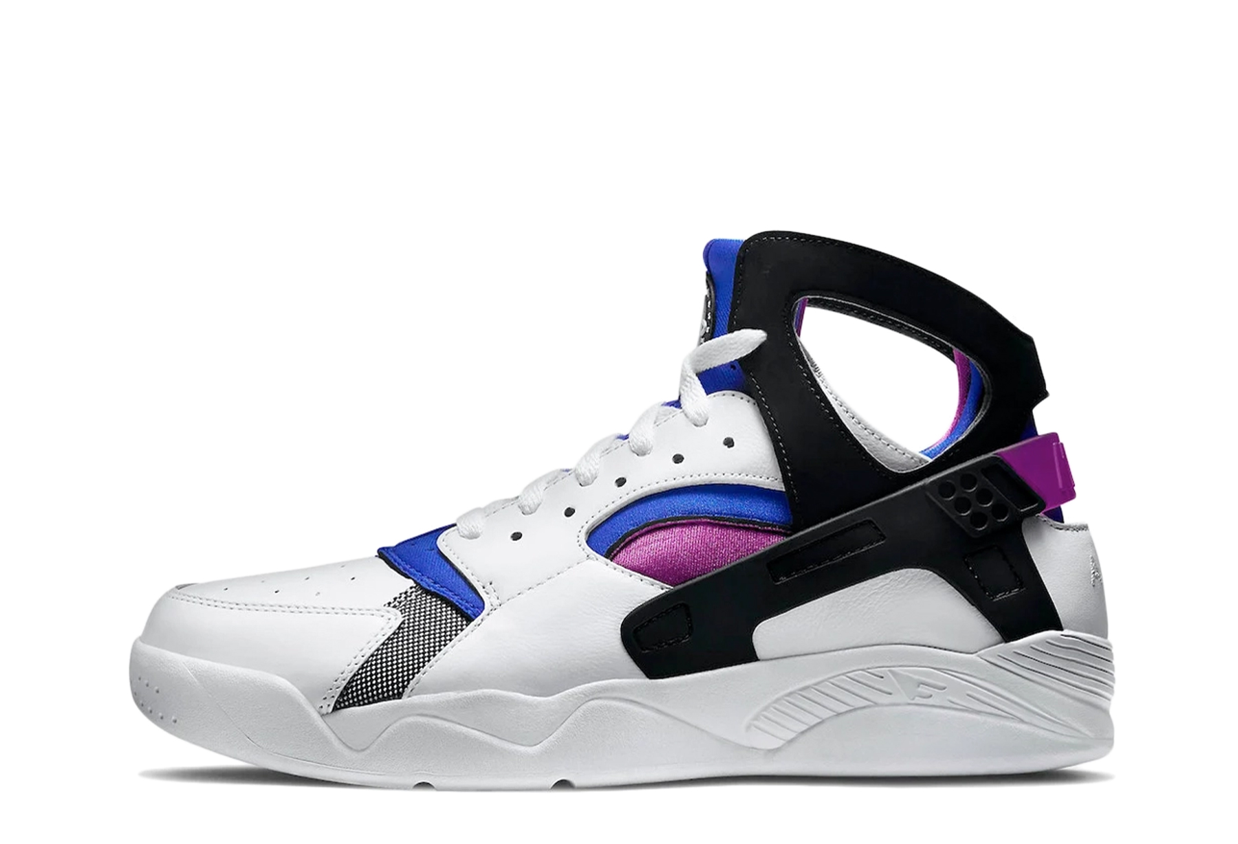 Nike Air Flight Huarache OG 'Royal Blue' (2023) White/Varsity Purple/Royal Blue/Menta sneaker – authenticated on KLEKT
