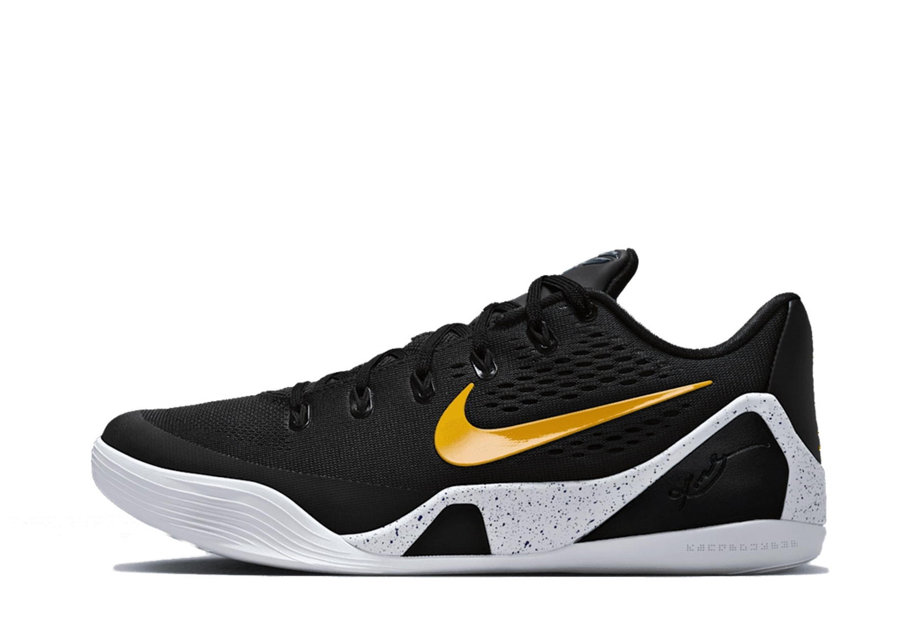Nike Kobe 9 EM Protro 'Black & University Gold' (2025) Black/University Gold/White sneaker – authenticated on KLEKT