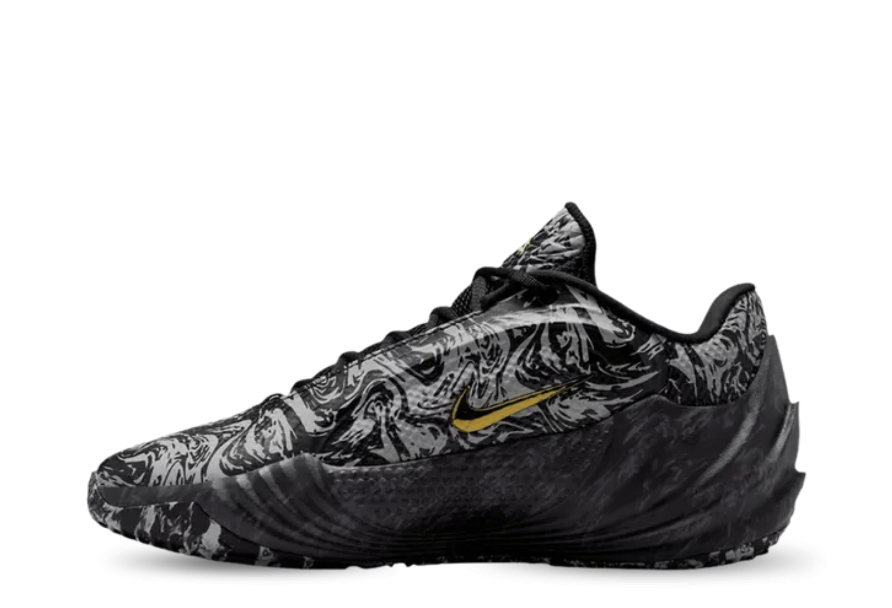 Nike Giannis Freak 8 'Etched In Stone' (2026) BLACK/VOLT-LIGHT SMOKE GREY sneaker – authenticated on KLEKT