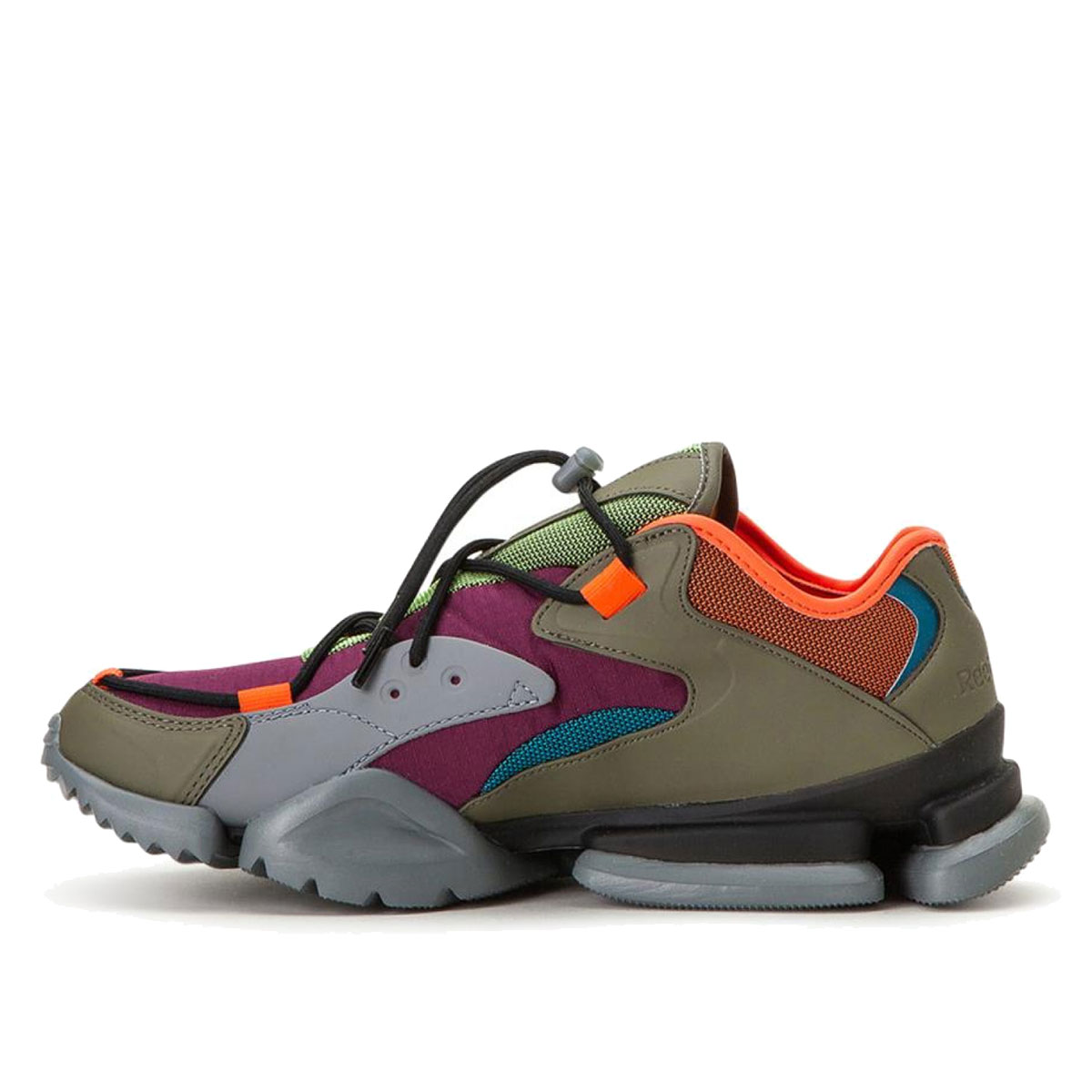 Reebok Run.R 96 TR Modern Olive Orange Lime sneaker – authenticated on KLEKT