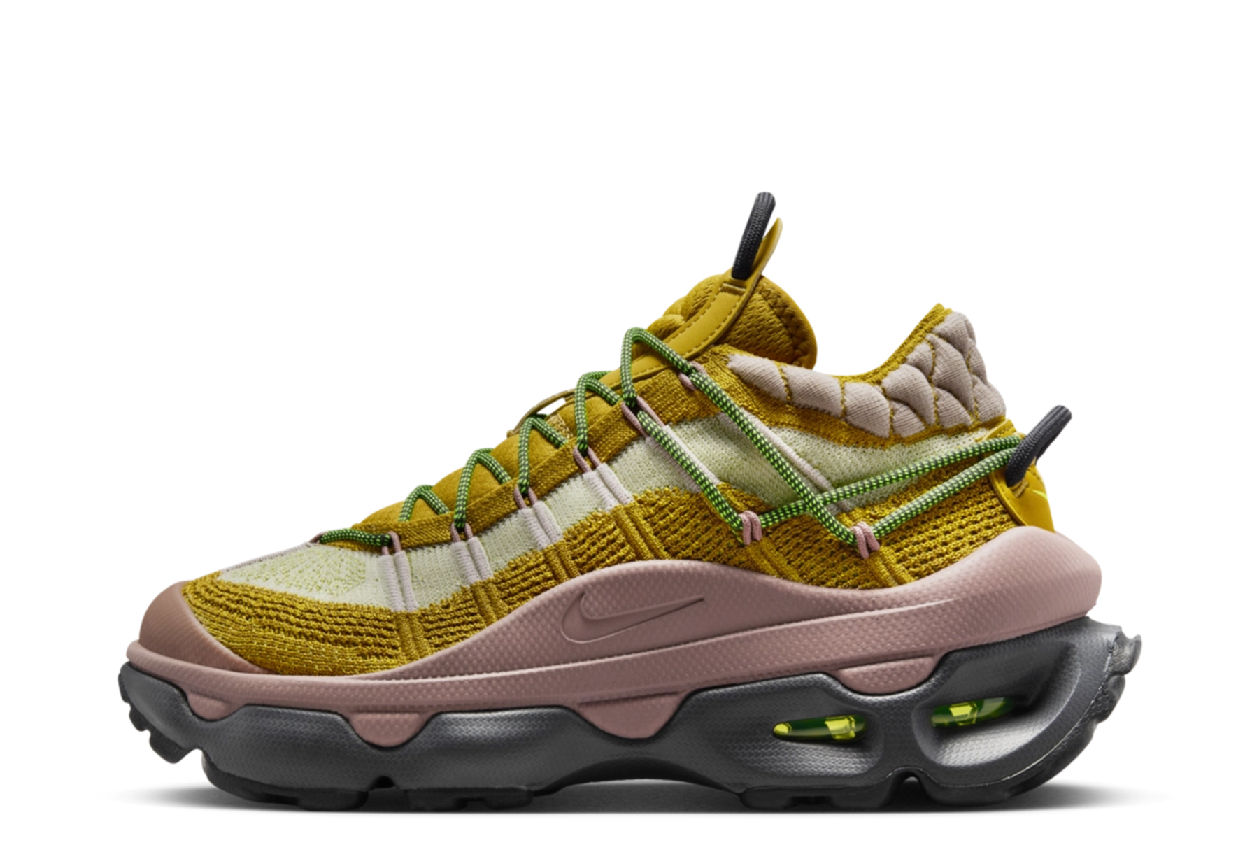 Nike Air Max Flyknit Venture WMNS 'Bronzine' (2024) Bronzine/Volt/Smokey Mauve/Dark Smoke Grey sneaker – authenticated on KLEKT