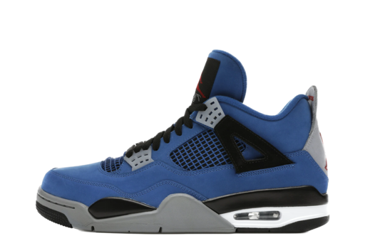 Eminem x Air Jordan 4 'Encore' in blue suede with grey accents