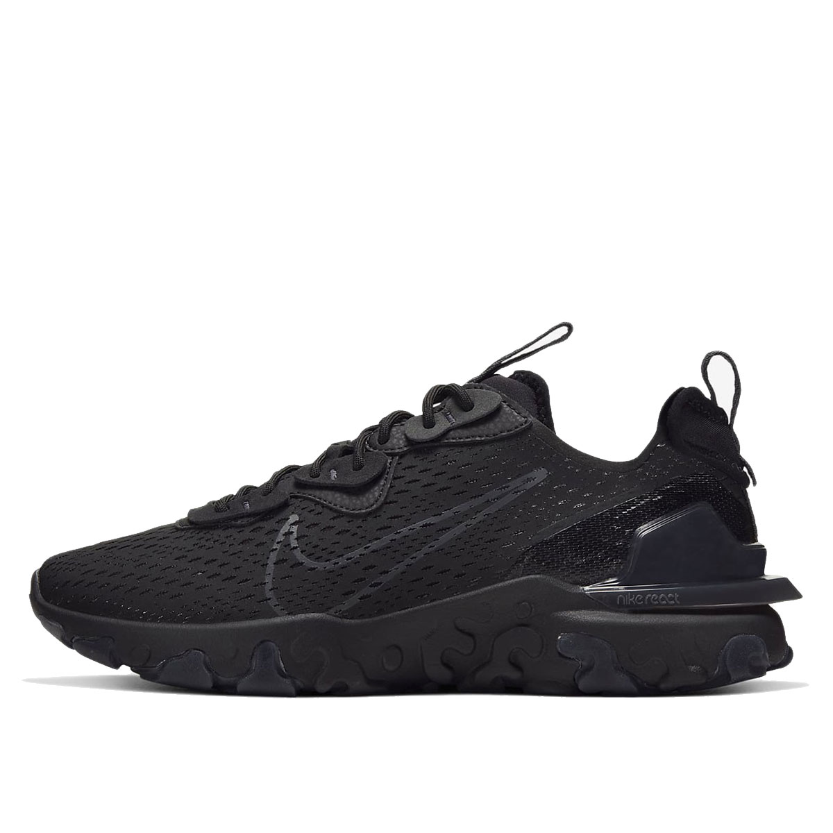 Nike React Vision Black Anthracite sneaker – authenticated on KLEKT