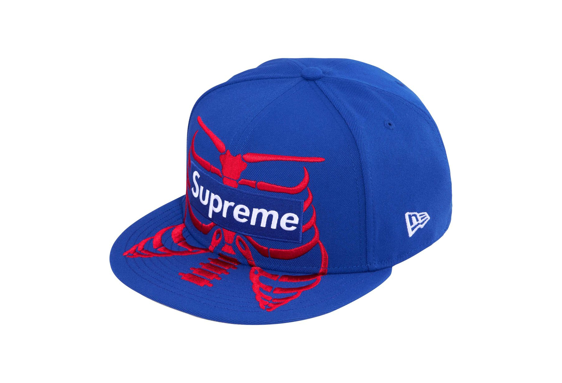 Supreme x Bones Box Logo New Era 'Royal' (SS25) NAVY sneaker – authenticated on KLEKT