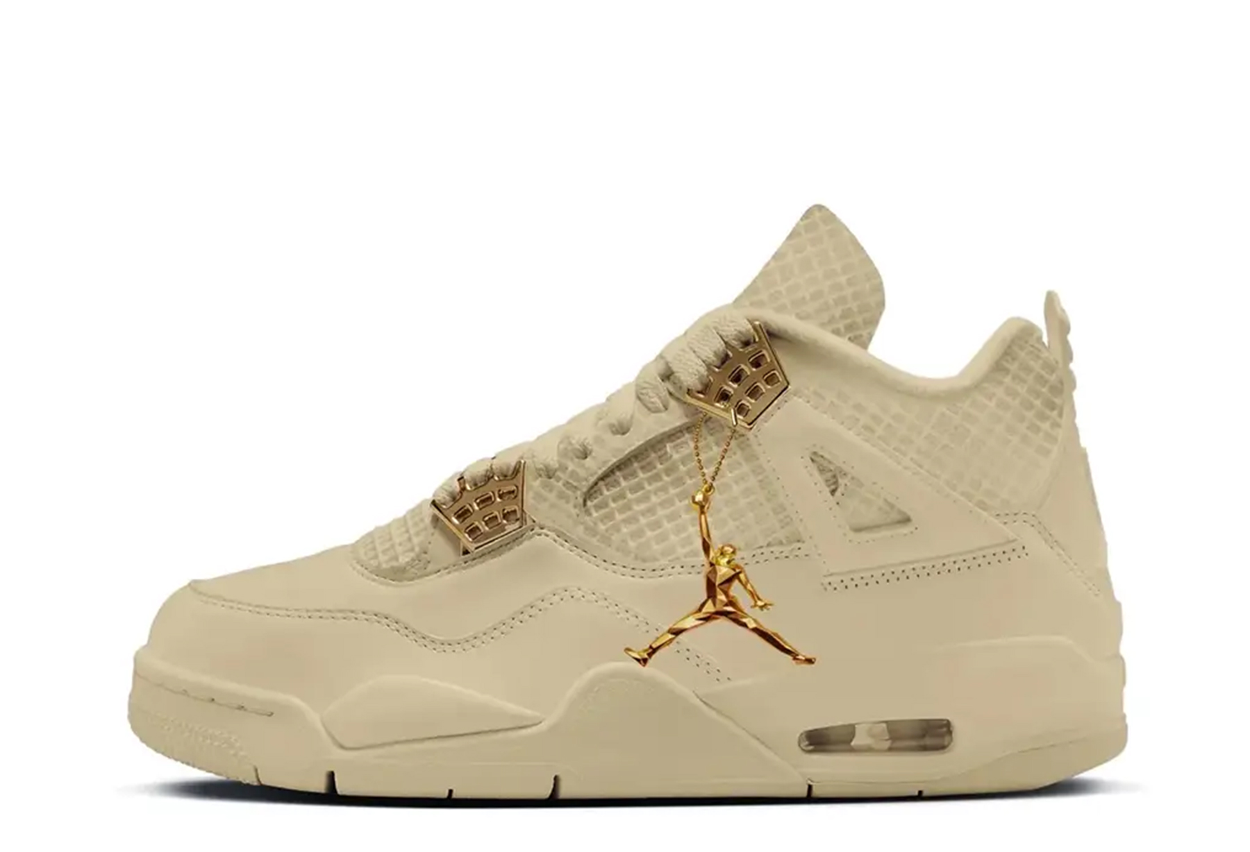 Air Jordan 4 NET WMNS 'Rattan' (2025) BEIGE sneaker – authenticated on KLEKT