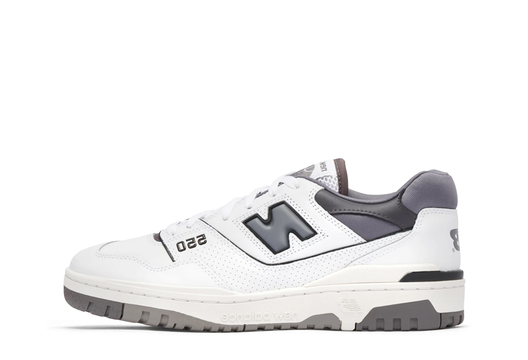 New Balance 550 'White Grey Black' (2022) WHITE/GREY/DARK GREY sneaker – authenticated on KLEKT