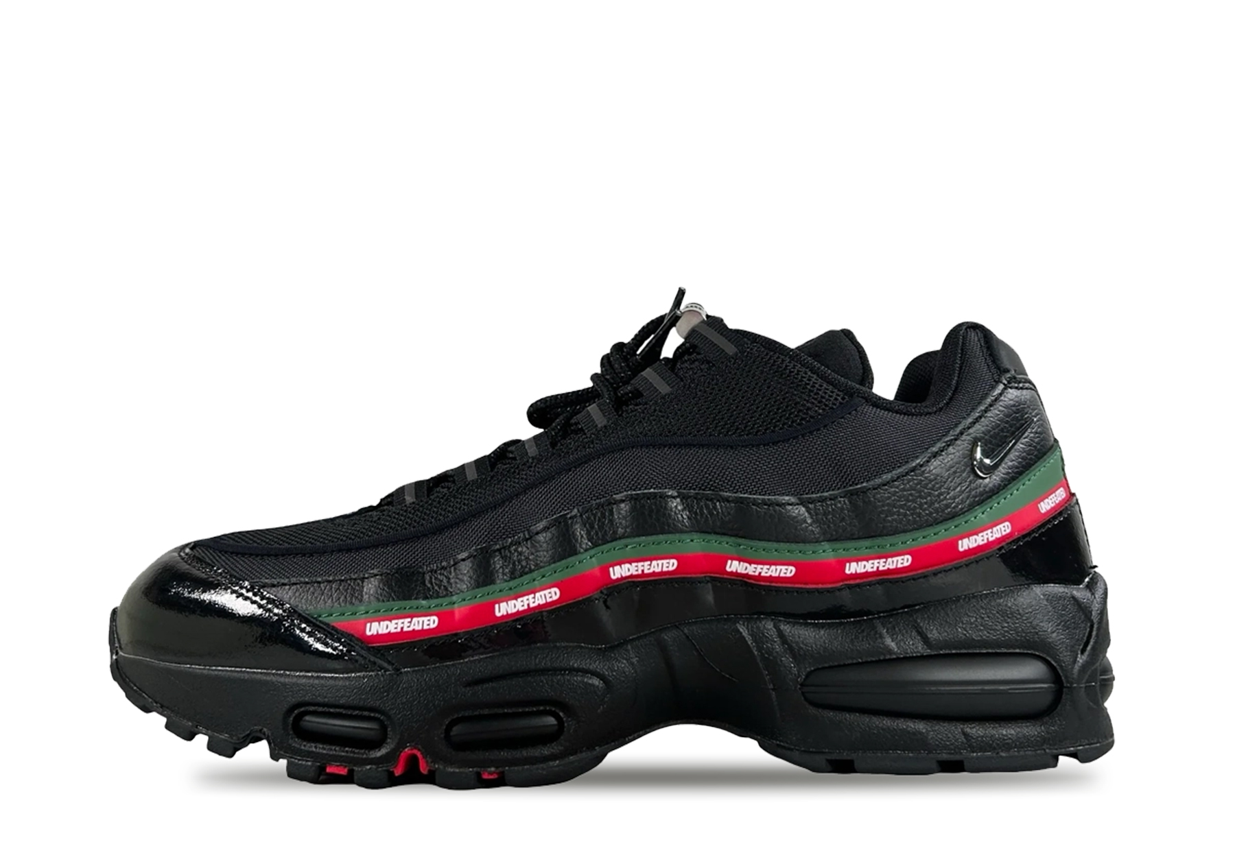 Nike x Undefeated Air Max 95 'Black' (2025) BLACK/RED sneaker – authenticated on KLEKT